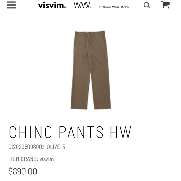 Visvim chino pants - Picture 9 of 10